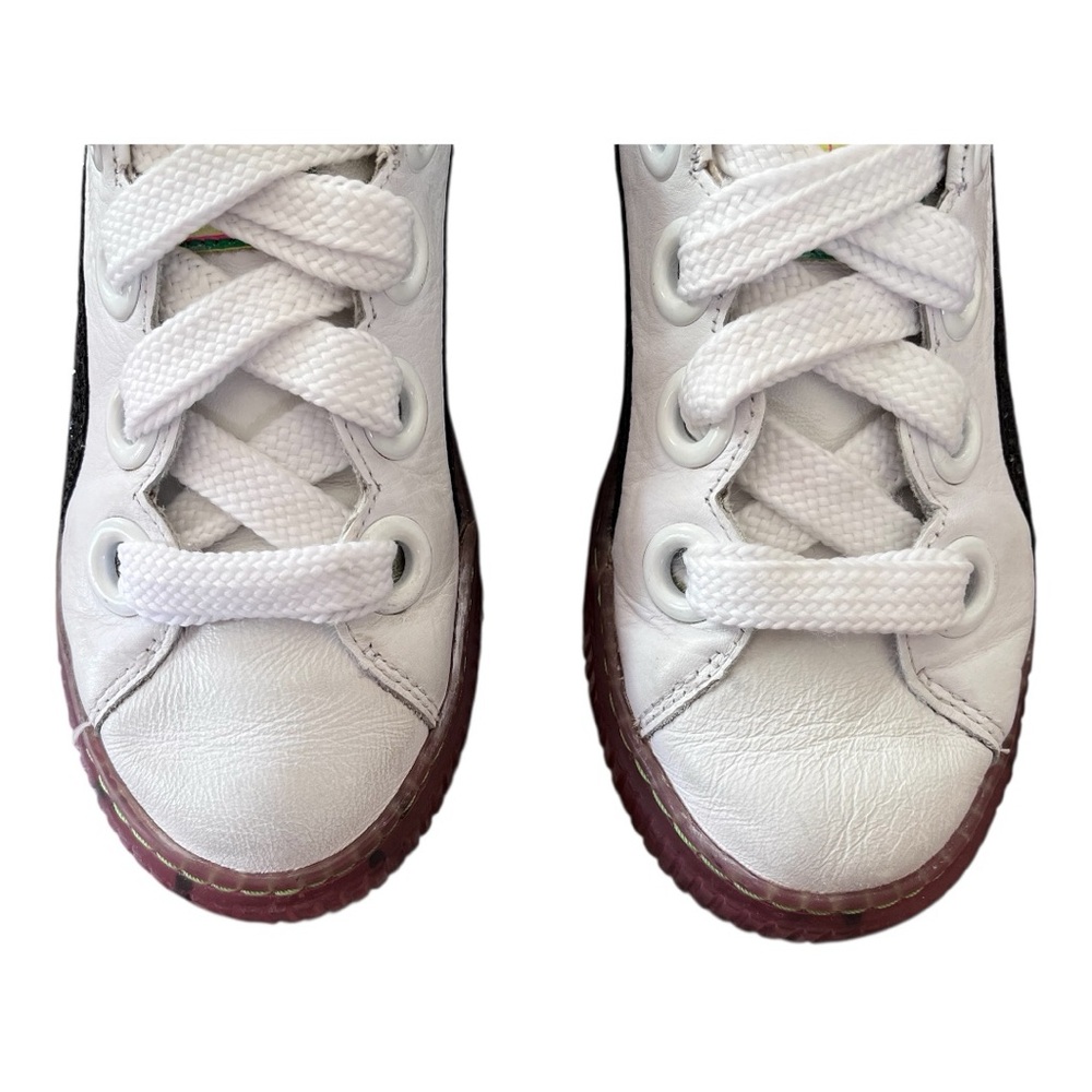 Puma x Sophia Webster Womens Platform Candy Princess White Leather Sneakers 7.5 - Picture 6 of 14